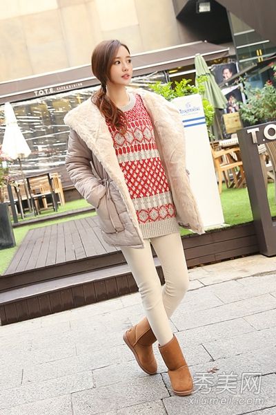 冬季短棉衣棉袄必须穿8种相配的美