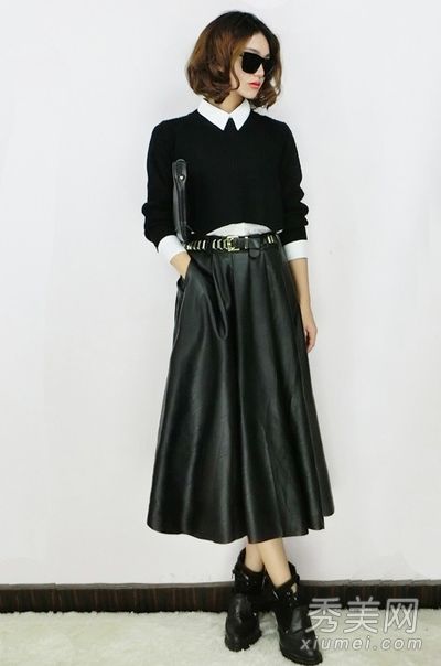 半身裙和衬衫为你打造九个身体