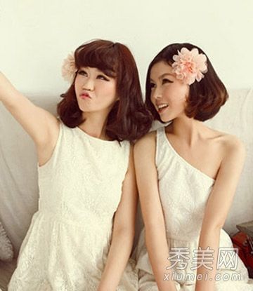 好的女朋友会留什么发型?时装设计是甜蜜的,显示友谊