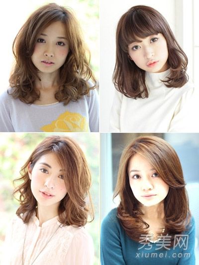 十种日本中长卷发款式让你度过浪漫的冬天