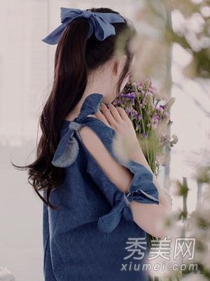 马尾辫新扎法9气质发型时尚超龄