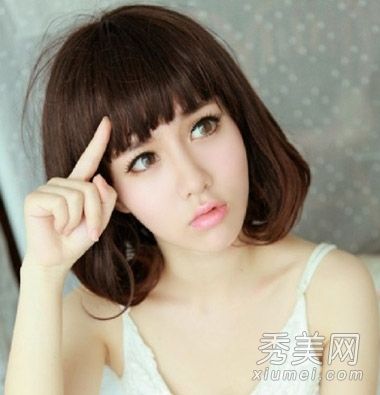 2014可爱女孩短发时尚最具吸引力