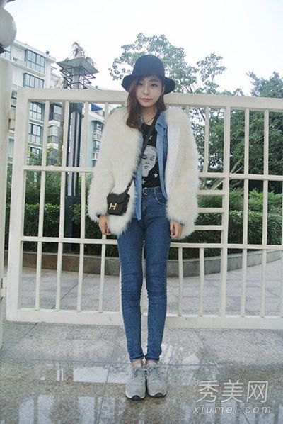 2013皮草外套新款裙子配裤子都很优雅