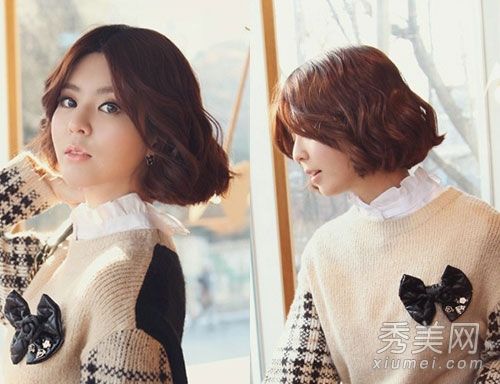 2014年最新的韩国发型是16种发型中头发年龄下降最短的