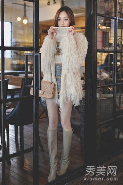 优雅的裘皮大衣时尚搭配高贵气质不土豪