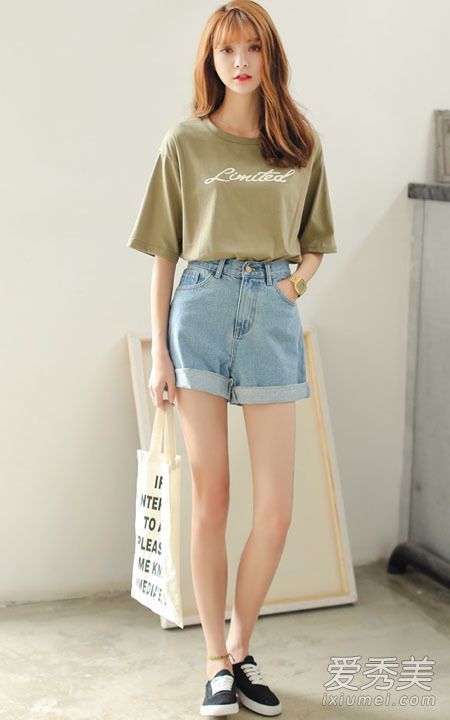 2016流行短裤击败长腿秀