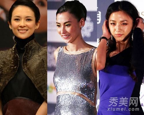 韩国和中国女演员釜山美容化妆PK塞西莉亚汤唯最受关注