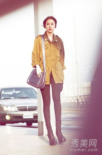 韩国电视皇后尹恩惠展示冬装和外套搭配