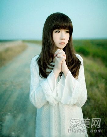 清新夏日9甜美长发易时尚女神