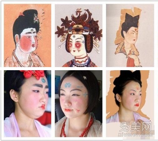 流行唐装美女美丑PK