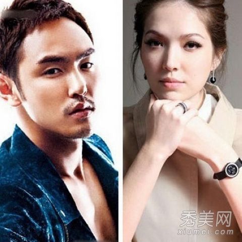 一线男星美女混血女友化妆主键