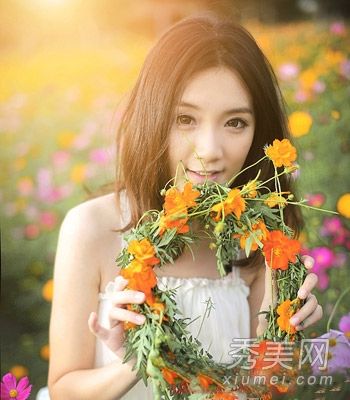 2014最新时尚齐肩长发清新范瘦脸