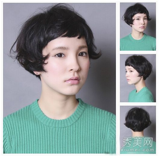 2014女孩时尚标签16流行短发图片分享