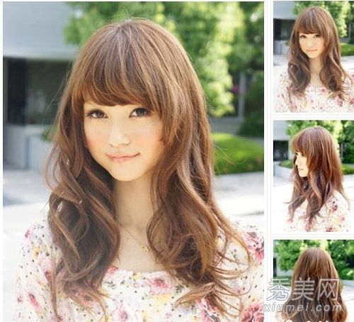 新年完美抗衰老技术日本长卷发提升甜美公主