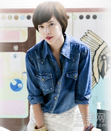 2014年最新的女孩短发时尚是最受欢迎的减肥方式。