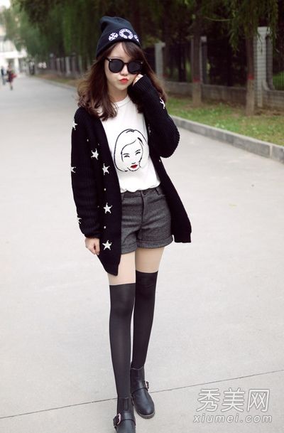 秋季短裤和短裙是最时尚的8种款式。