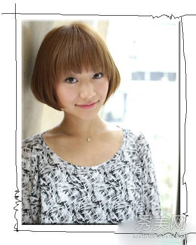 日本清新短发，专为360度无死角女孩设计