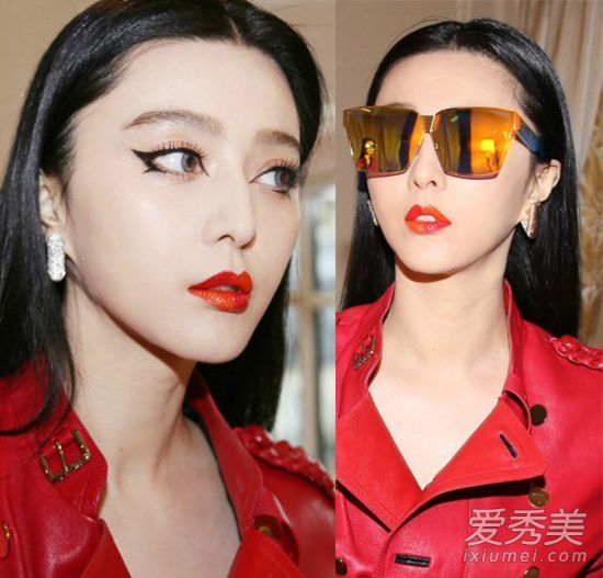 范冰冰的“棋盘唇妆”走红如何画双色唇妆？