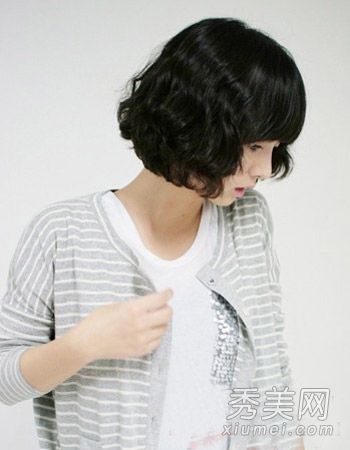 2014流行短发发型图片时尚可爱玩光成熟