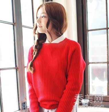 OL新年必须有韩式发型,清爽,时尚和最苗条的脸