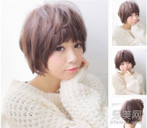 2014年发型设计和脸型的结合属于你的小脸型秘密。