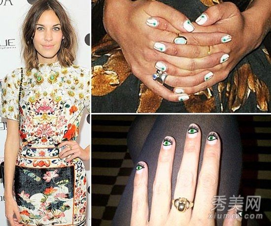 万圣节热门美甲魔鬼美甲是最令人兴奋的