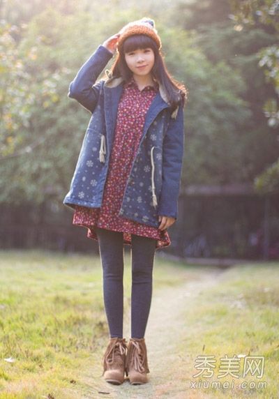 一个矮女孩在冬天穿什么来显示她的身高？8种搭配让你变高