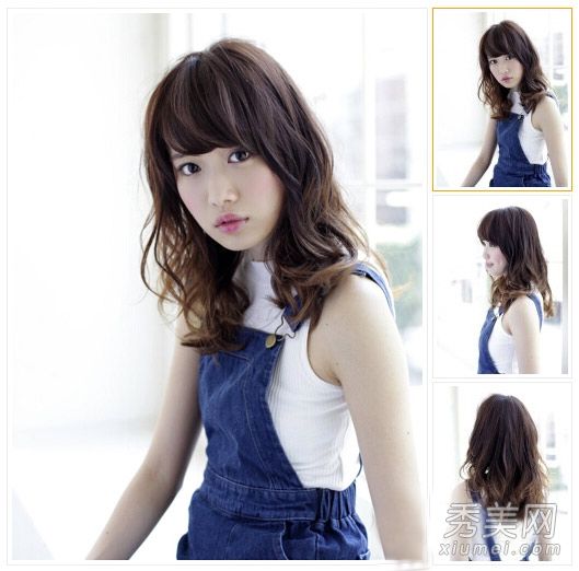 日本的清纯美女女神范的16种发型都很漂亮,很难复制