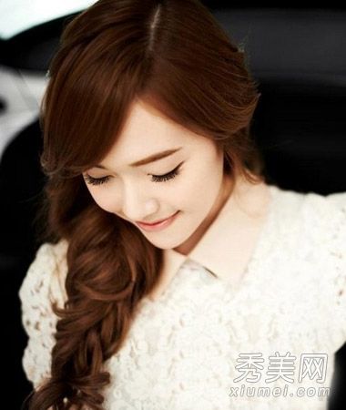 迷人的女孩发型8美丽的发型常发公主