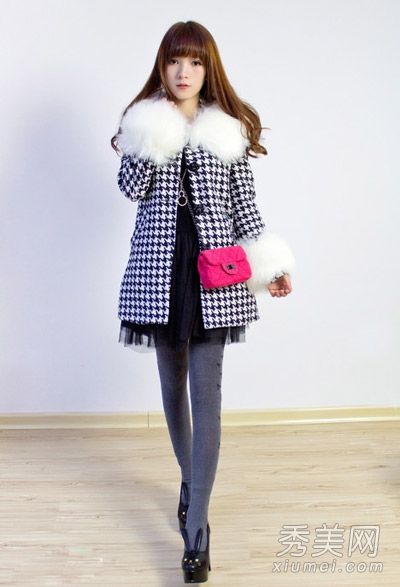 冬天来了，羊毛外套，裙子，女士