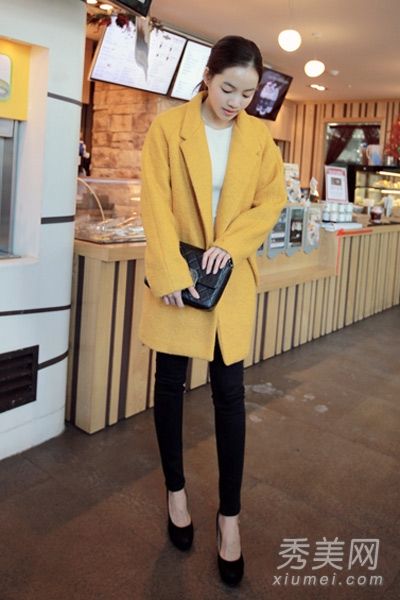 如何在冬天上身肥胖时穿宽松的冬衣