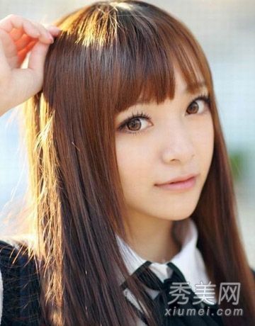 新年气质范女孩直发推荐清新纯净