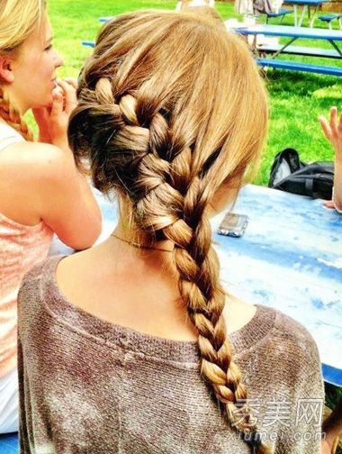 9小清新发型美丽森女驱走夏日无聊