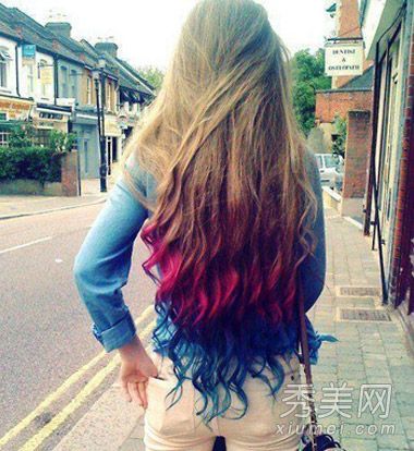 2014最新渐变发型迷人时尚