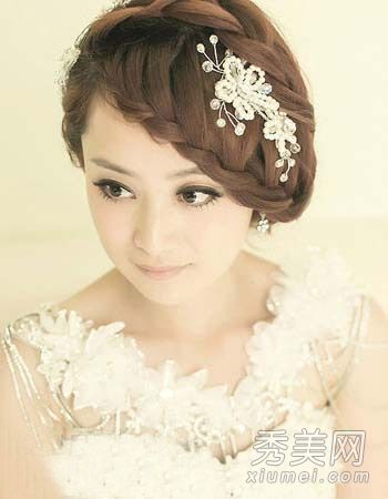 2014最美新娘发型菜肴彰显高贵气质