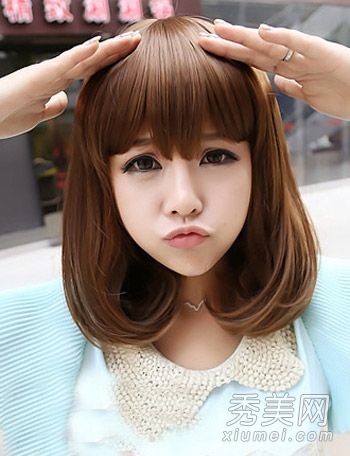 2014女孩最喜欢的短发和刘海更可爱