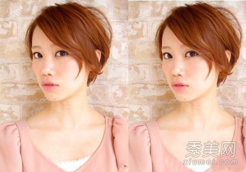 气质女孩干练短发风格职场魅力100%