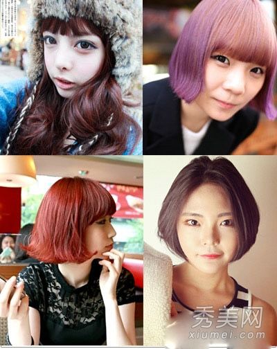 这位时髦女孩的头发颜色被推荐在初夏时既漂亮又时尚。