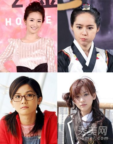 30多名年轻女明星像高中生一样保持健康