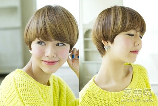 2014春夏流行发型:16种短发款式，展现千变万化的风情。