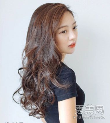 2014流行女孩头发蓬松卷发创造甜蜜浪漫