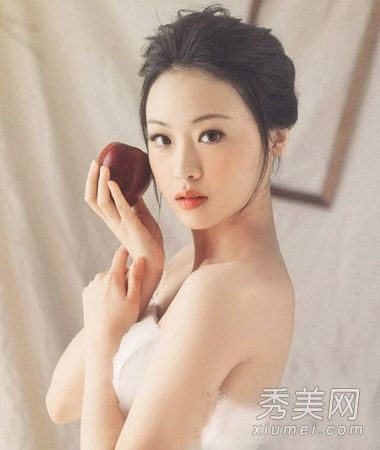 2014年最新的韩国新娘发型优雅大方