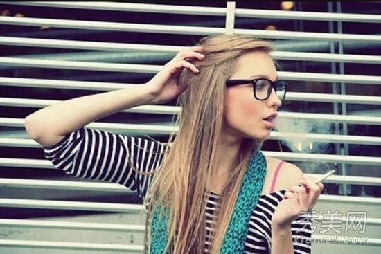 化妆师:眼镜MM阴影遮瑕膏化妆