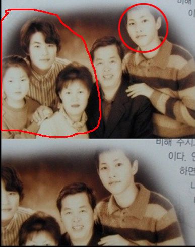 宋仲基的妹妹VS昆凌的弟弟的明星家庭总是丑陋的。