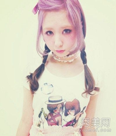 可爱女孩的清纯发型集短发展现最少女的气质