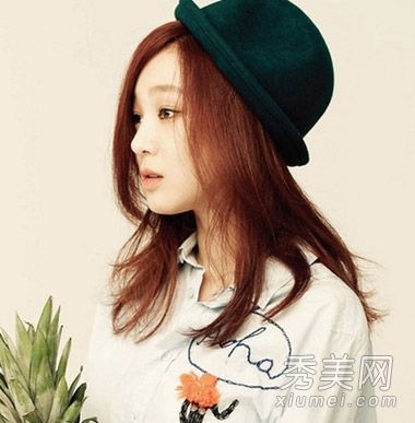 OL必备中号长发款式清新气质超流行