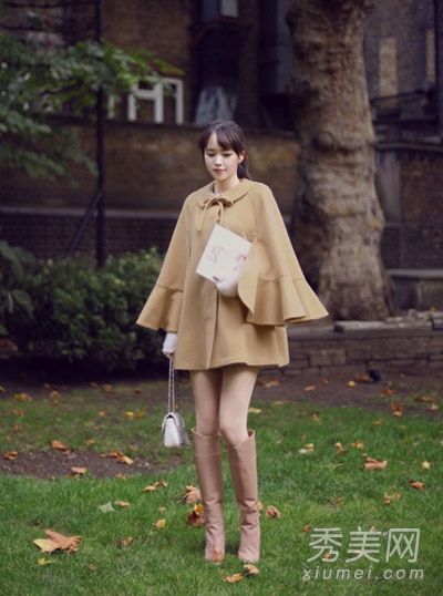 冬天你穿什么样的斗篷和外套来隐藏你的瘦肉