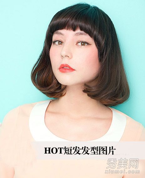 2014年春夏的女孩发型最受欢迎,共有16种短发