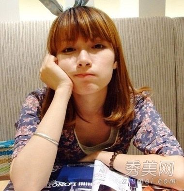 2014流行梨花头型内饰纽扣设计瘦脸降低年龄