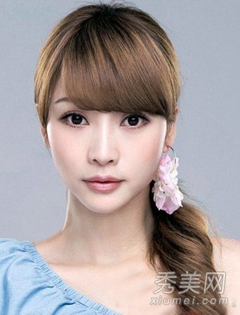 满分为2014年的时尚浅成熟女性发型职场气质